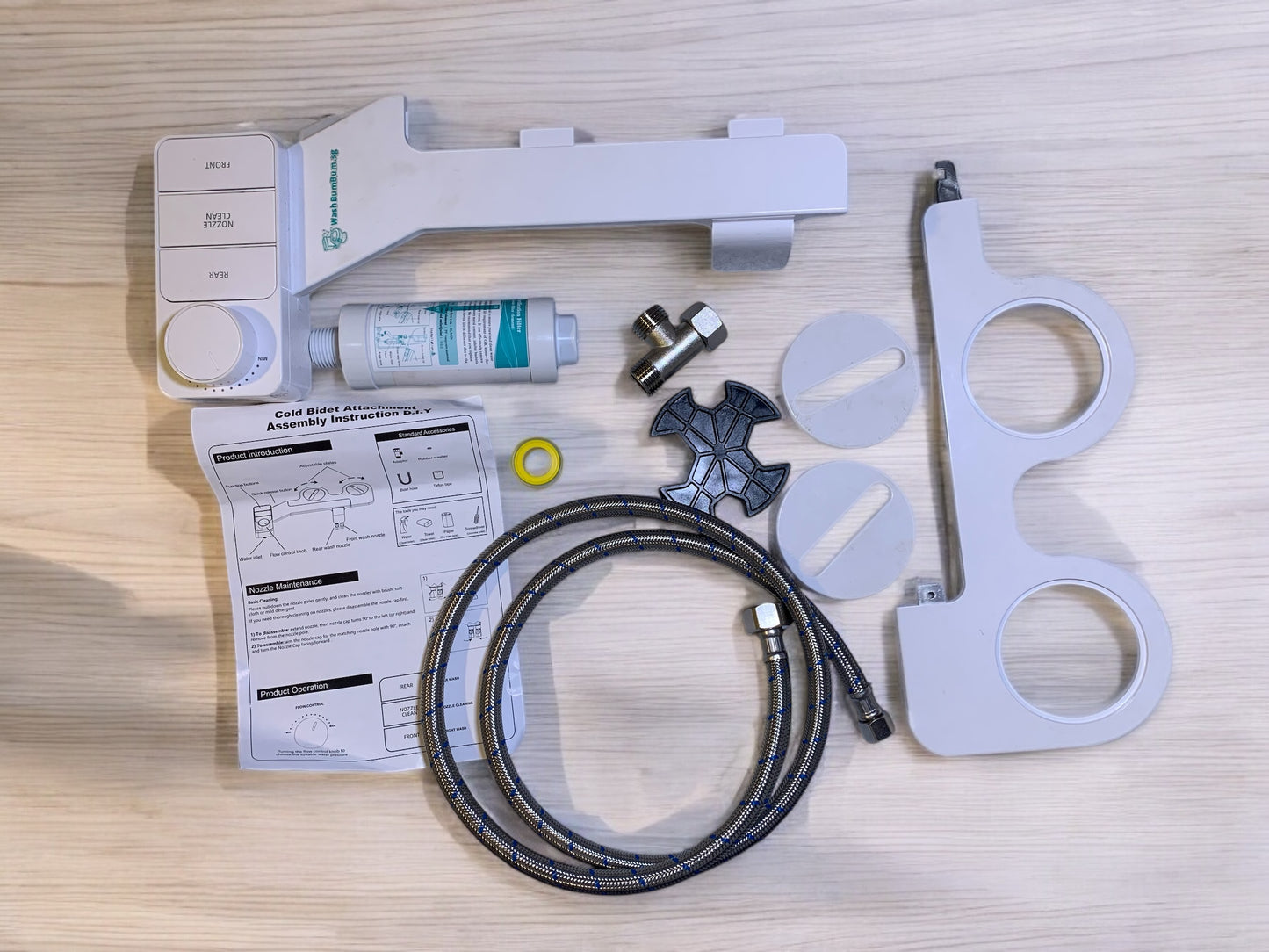 Premium Non electric bidet toilet seat attachment