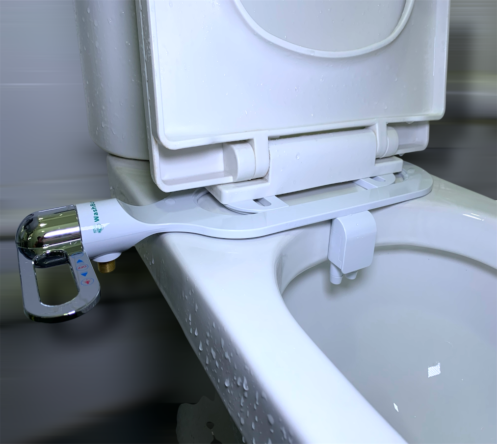 Basic non electric bidet toilet seat attachment