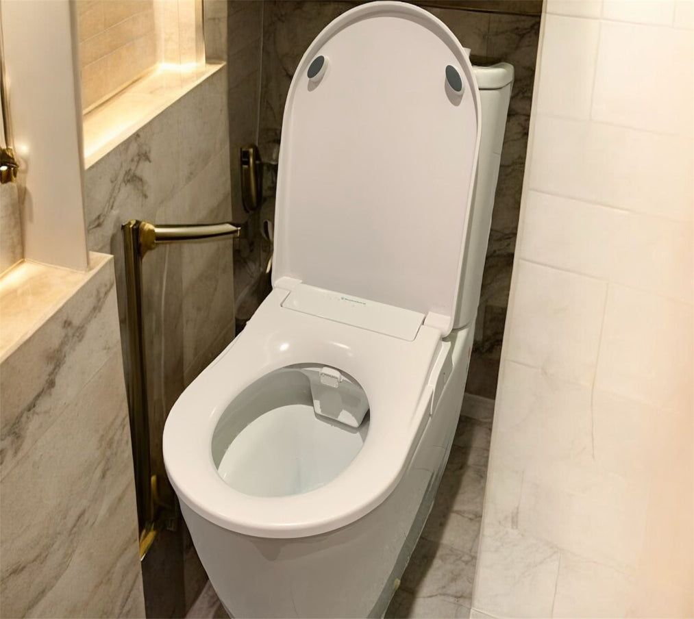 Deluxe 2in1 Non Electric Bidet & Toilet Seat with Soft Closing (High Quality - Duroplast Material)