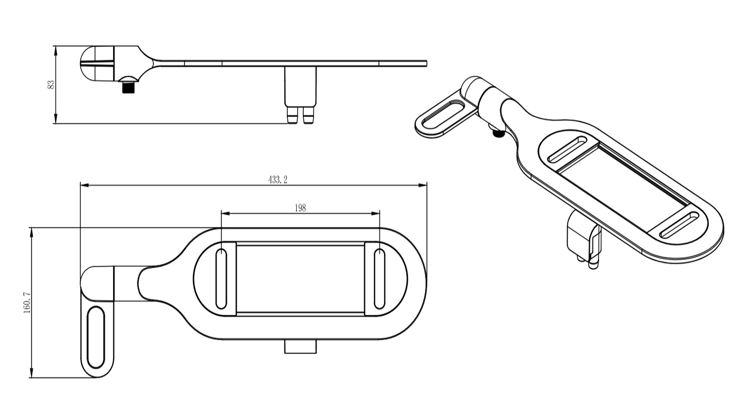 Basic non electric bidet toilet seat attachment