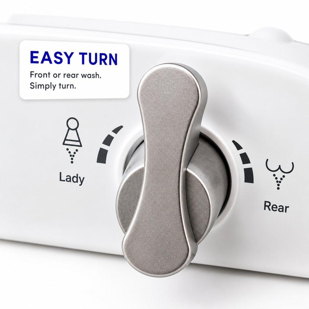 Non Electric Bidet Toilet Seat - Deluxe