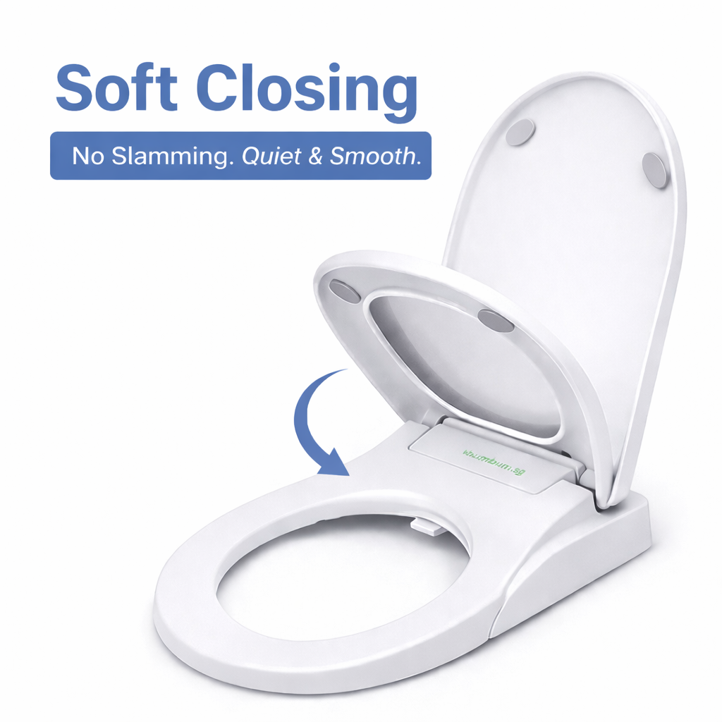 Non Electric Bidet Toilet Seat - Deluxe