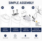 Non Electric Bidet Toilet Seat - Deluxe