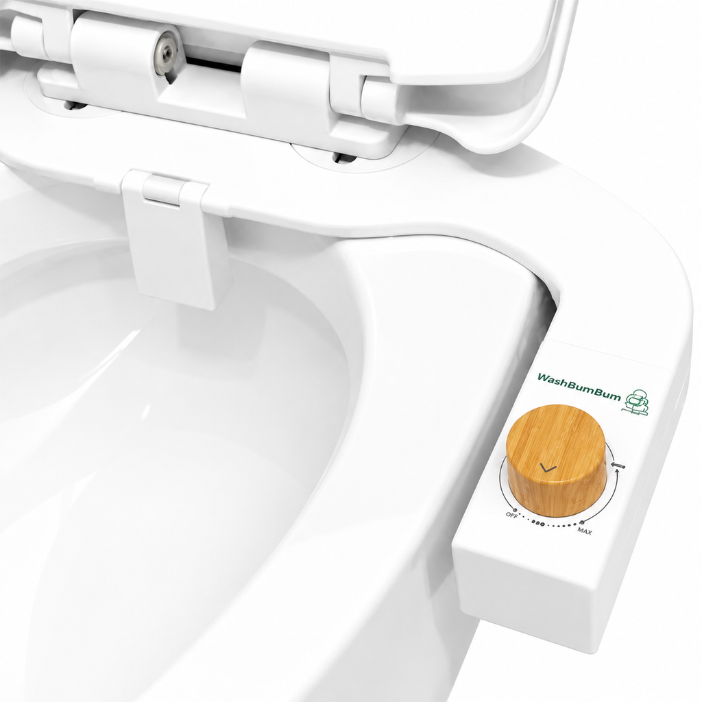 Non electric bidet attachment - LEFT CONTROL