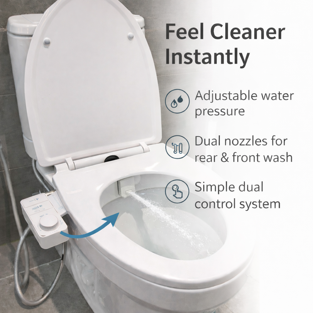Non electric bidet attachment - PREMIUM