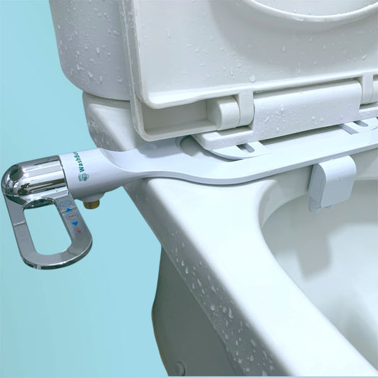 Basic non electric bidet toilet seat attachment