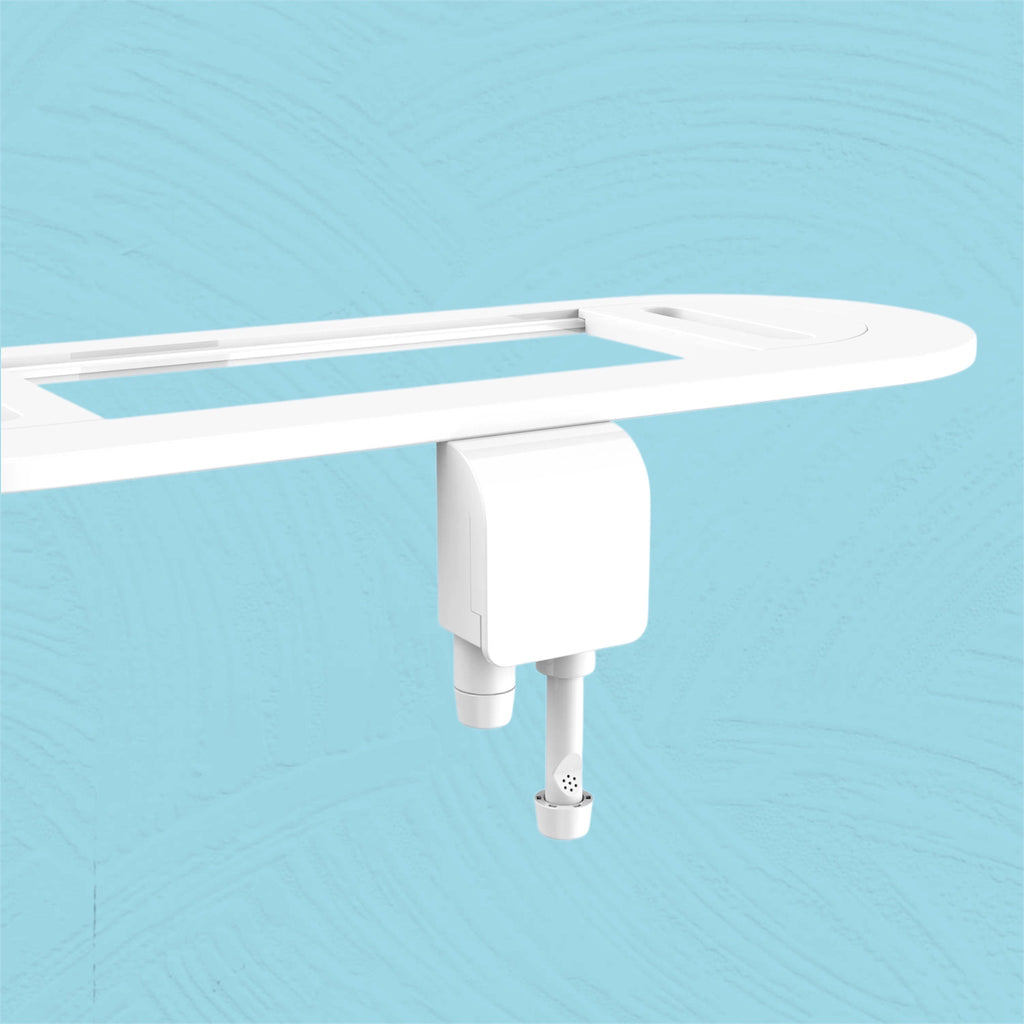 Basic non electric bidet toilet seat attachment