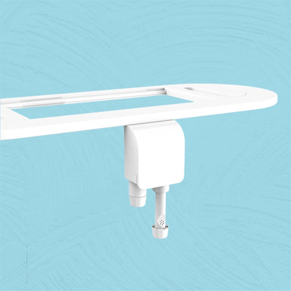 Basic non electric bidet toilet seat attachment