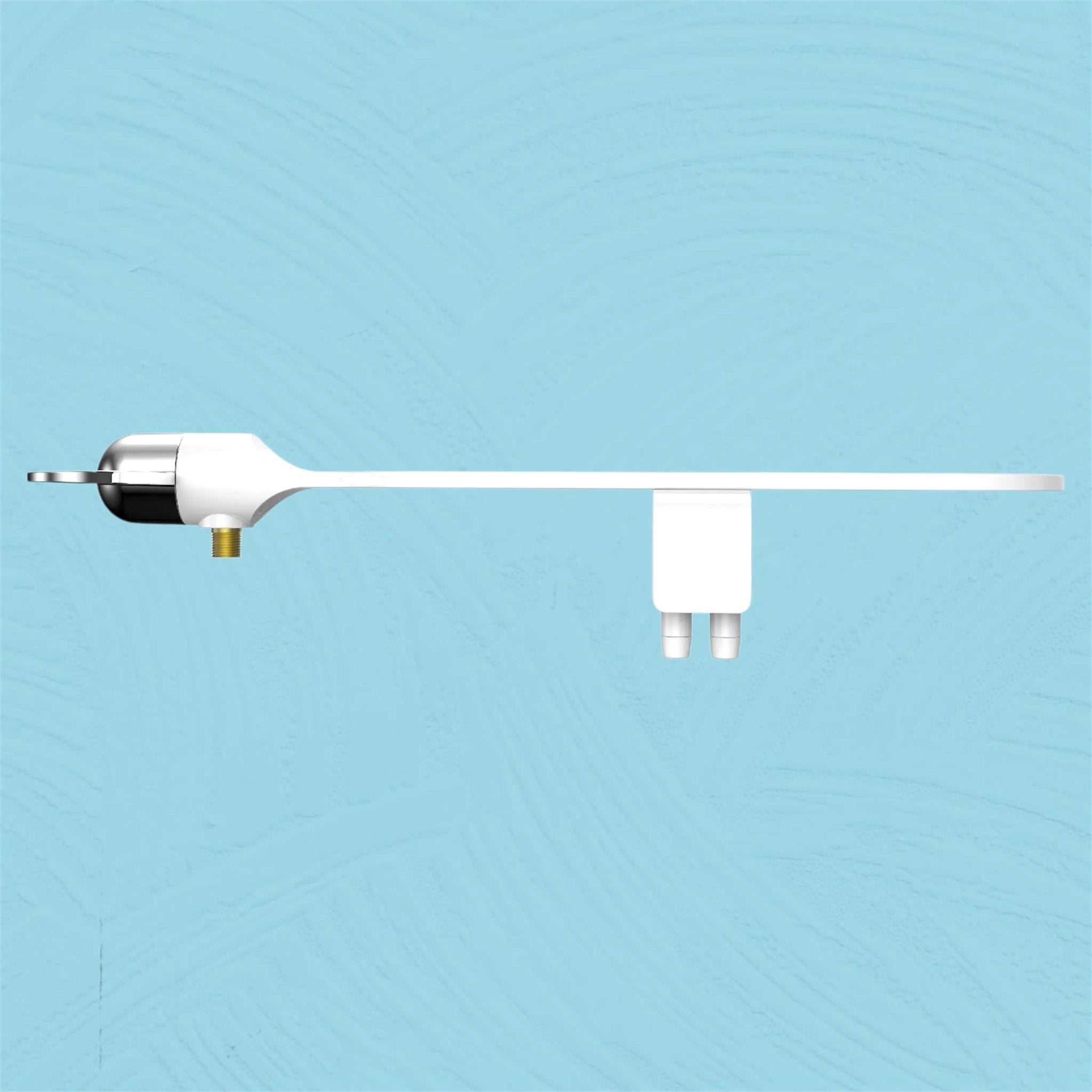 Basic non electric bidet toilet seat attachment