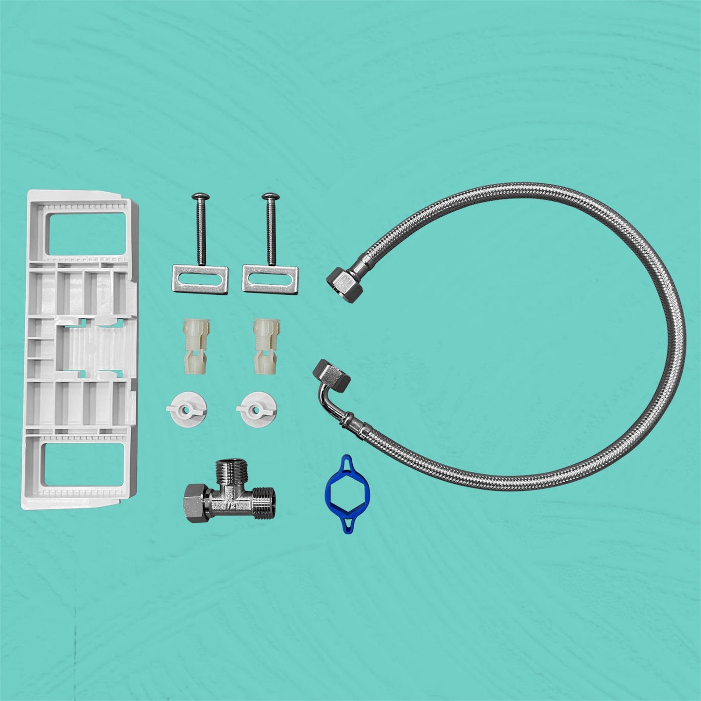 Deluxe 2in1 Non Electric Bidet & Toilet Seat with Soft Closing, HIGH QUALITY, (UREA (UF) / Duroplast Material)