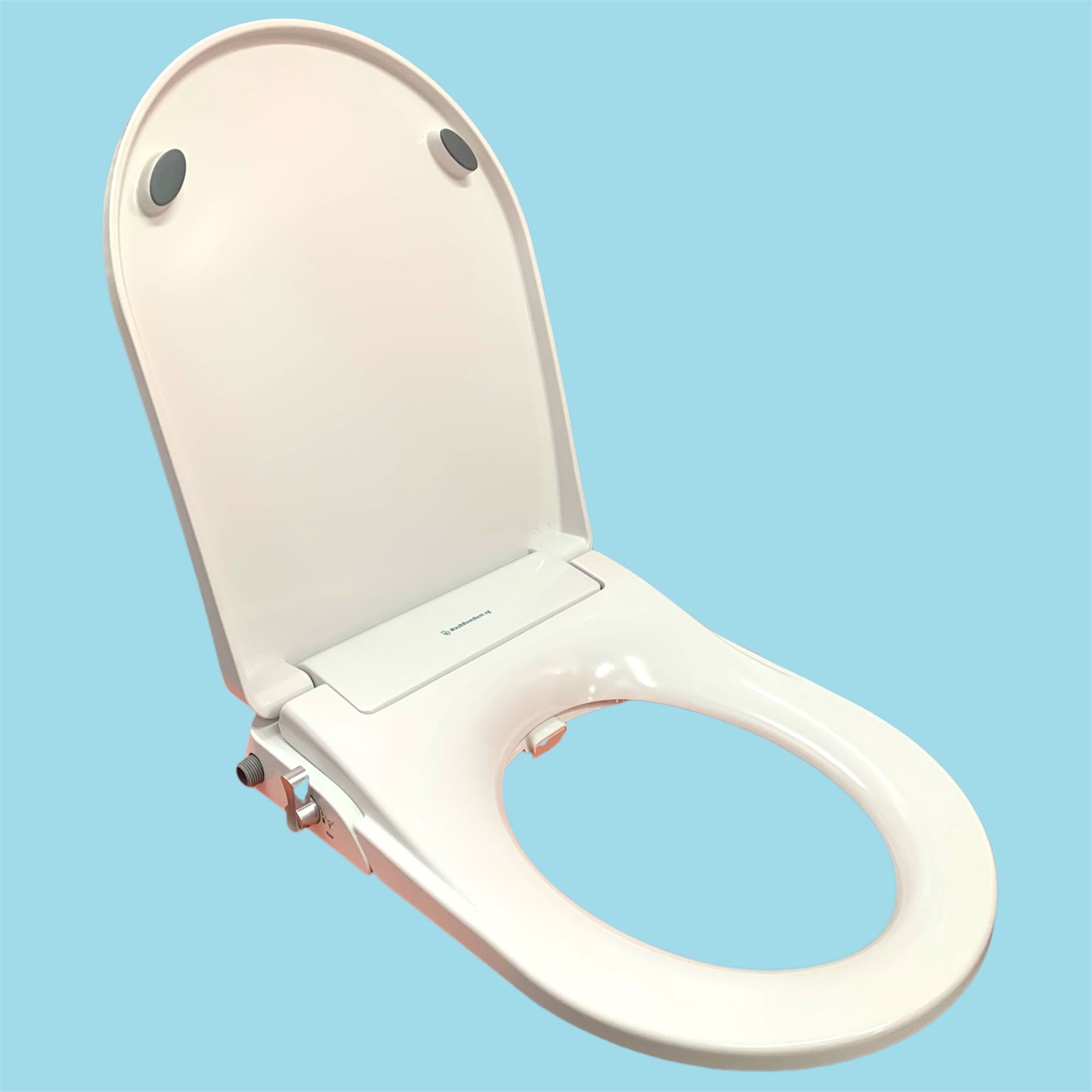 Deluxe 2in1 Non Electric Bidet & Toilet Seat with Soft Closing, HIGH QUALITY, (UREA (UF) / Duroplast Material)