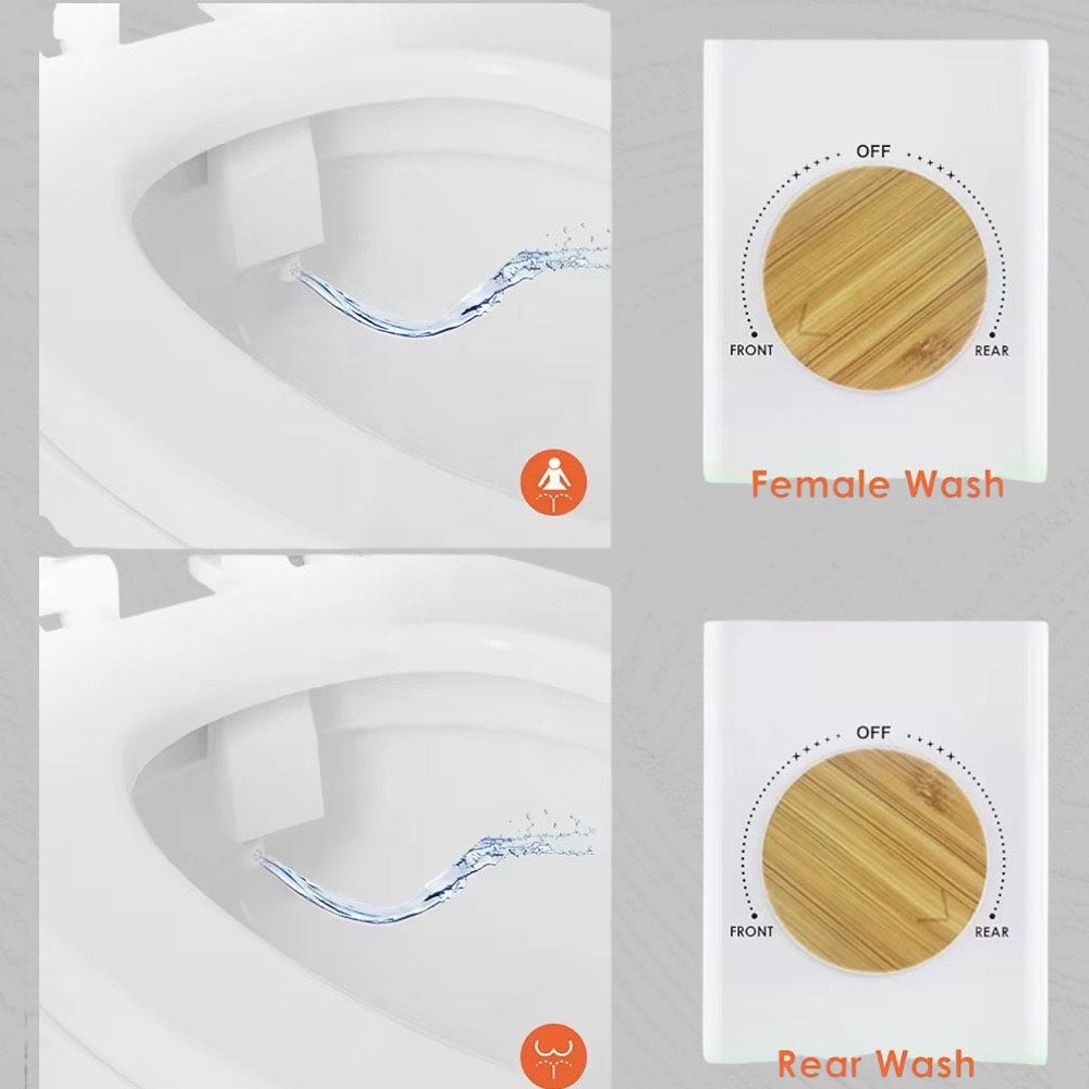 Flexi Non electric bidet toilet seat attachment (can be left sided)