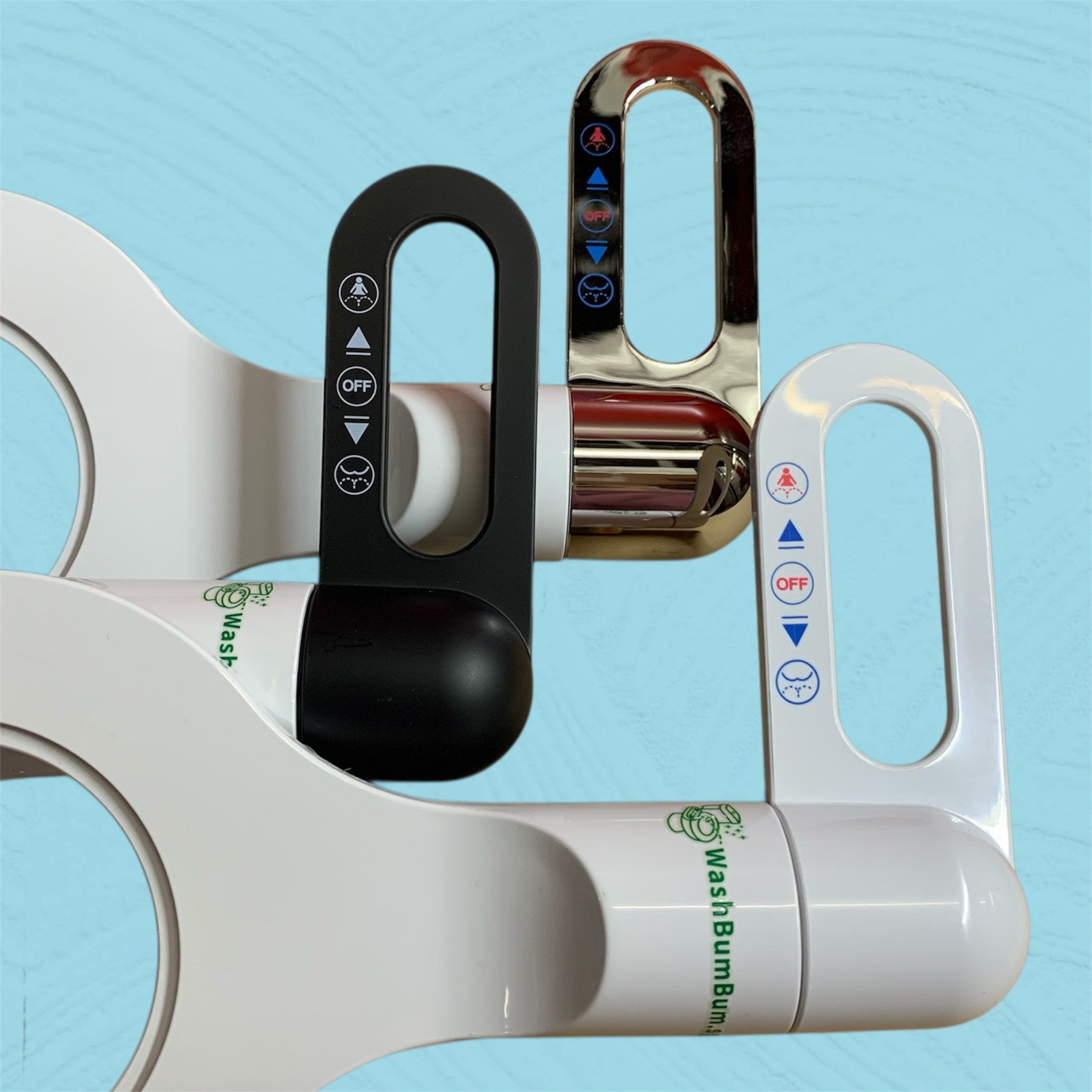 Basic non electric bidet toilet seat attachment