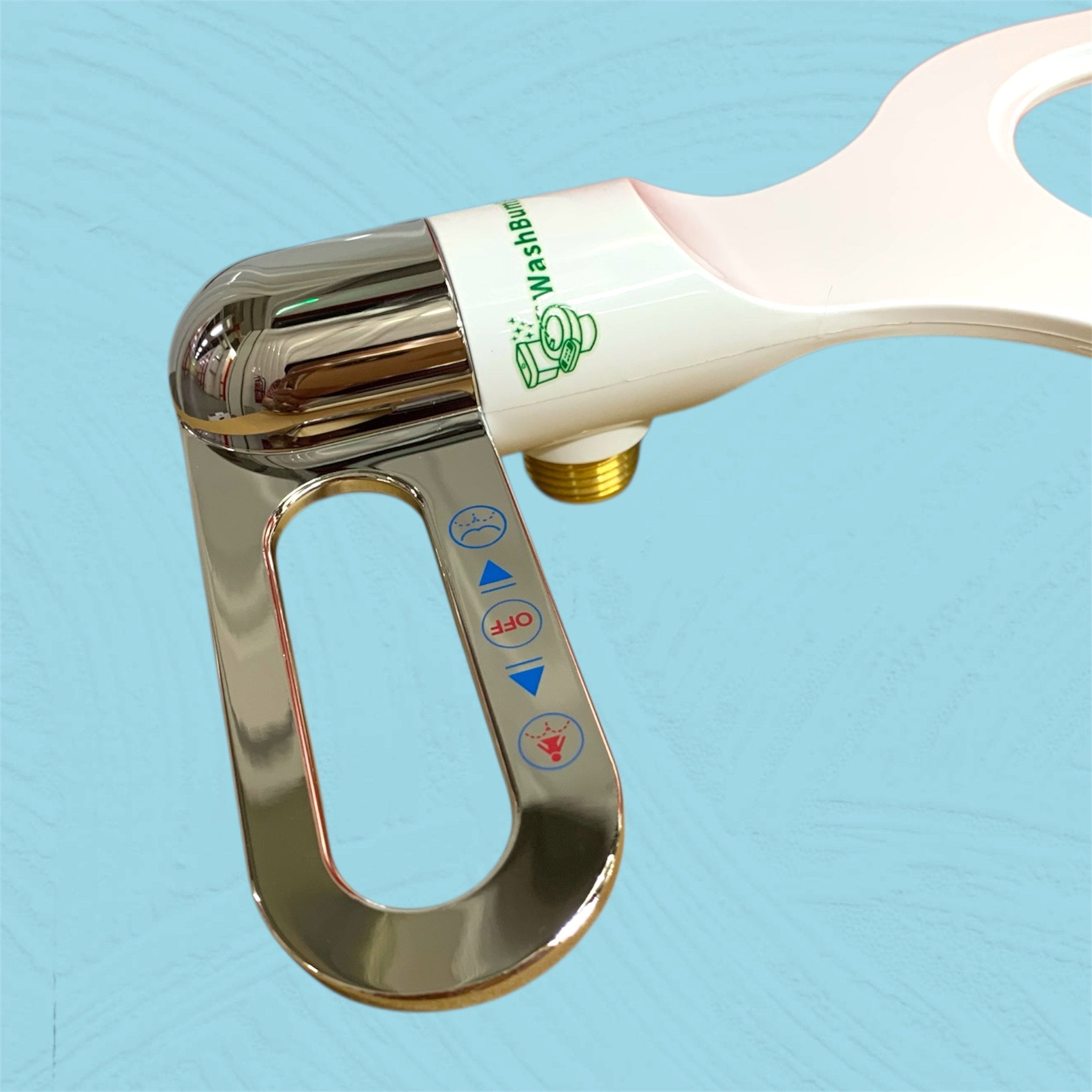 Basic non electric bidet toilet seat attachment