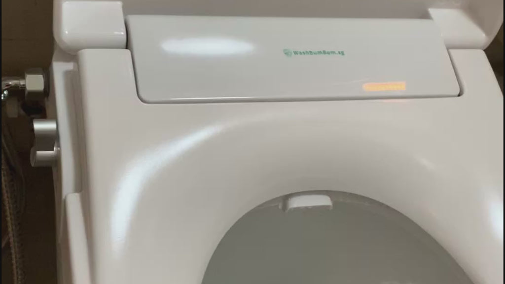 Deluxe 2in1 Non Electric Bidet & Toilet Seat with Soft Closing, HIGH QUALITY, (UREA (UF) / Duroplast Material)
